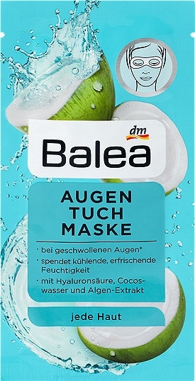 Balea textilná maska pod oči