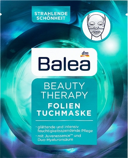 Balea textilná pleťová maska Beauty Therapy