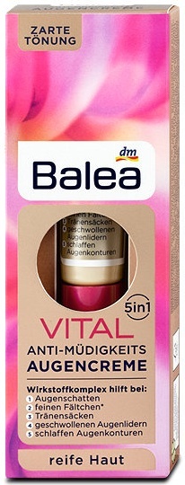 Balea očný krém proti únave Vital 5 v 1