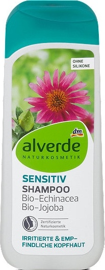 Alverde šampón na vlasy sensitiv echinacea a jojoba
