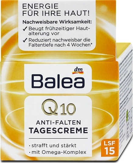 Balea denný krém proti vráskam Q10