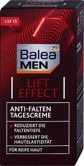 Balea MEN denný krém proti vráskam Lift Effect s SPF 15