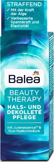 Balea spevňujúci krém na krk a dekolt Beauty Therapy
