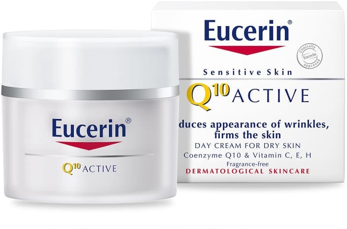 Eucerin Q10 Active Anti-Wrinkle Day Cream for Sensitive Dry Skin