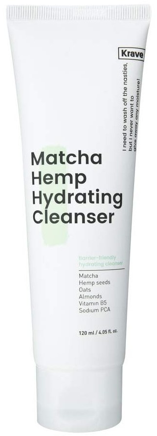 Krave Matcha Hemp Hydrating Cleanser