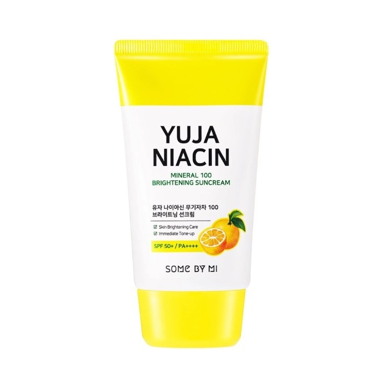 Some by Mi Yuja Niacin Mineral 100 Brightening Suncream SPF50+ PA++++