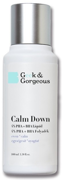  Geek & Gorgeous Calm Down 4% Pha + Bha Liquid