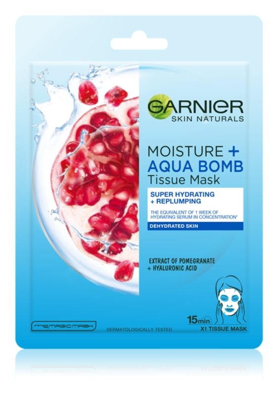 Garnier Skin Naturals Moisture+Aqua Bomb Tissie Mask