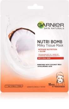 Garnier Skin Naturals Nutri Bomb Milky Tissue Mask Coconut Milk