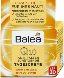 Balea Denný ochranný krém proti vráskam Q10