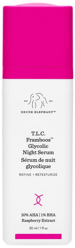 Drunk Elephant T.L.C. Framboos Glycolic Night Serum