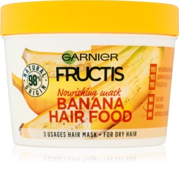 Garnier Ultimate Blends Hair Food Banana 3-in-1 vyživujúca maska