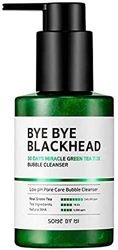 Some By Mi Bye Bye Bleackhead 30 Days Miracle Green Tea Tox Bubble Cleanser