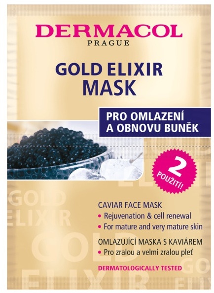 Dermacol Gold Elixir mask