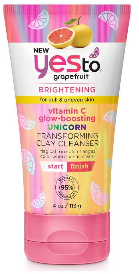 Yes To Grapefruit Vitamin C Glow-Boosting Unicorn Transforming Clay Cleanser