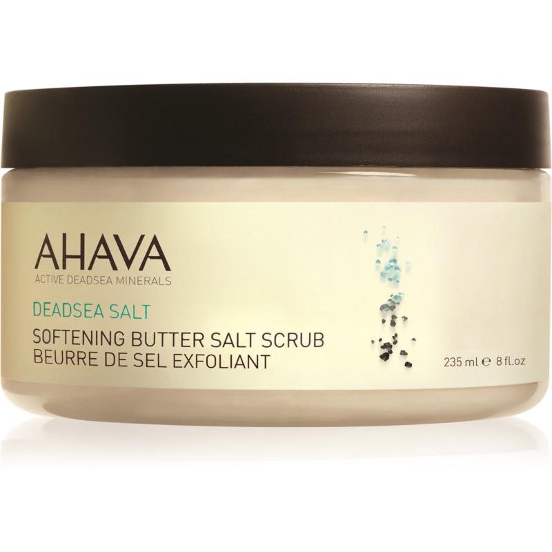 Ahava Dead Sea Salt zjemňujúce peelingové maslo so soľou z Mŕtveho mora 