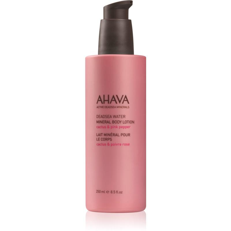 Ahava Dead Sea Water Cactus & Pink Pepper telové mlieko s minerálmi kaktus a ružové korenie 