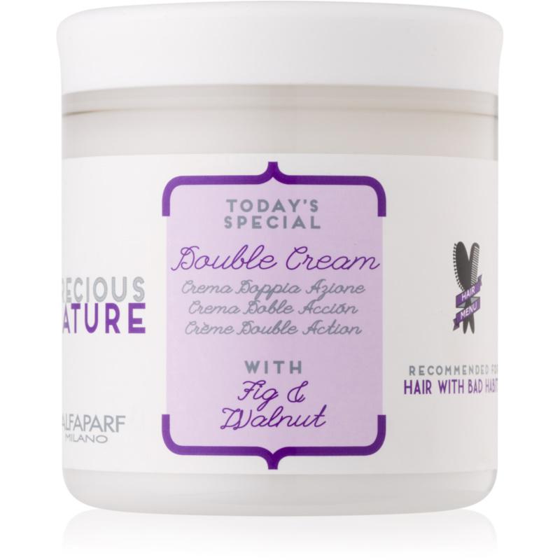 Alfaparf Milano Precious Nature Fig & Walnut reštrukturalizačný krém na vlasy pre posilnenie vlasov 