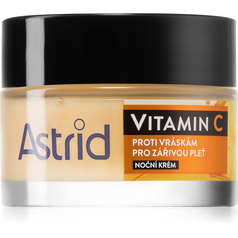 Astrid Vitamin C nočný krém s omladzujúcim účinkom pre žiarivý vzhľad pleti 