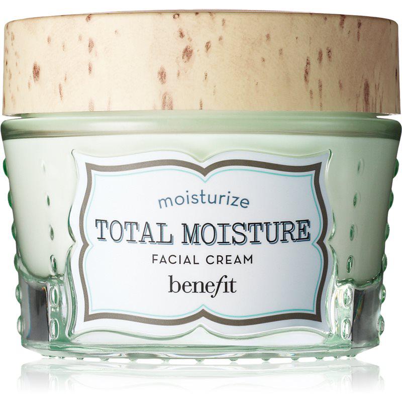 Benefit Total Moisture Facial Cream intenzívny hydratačný krém pre rozjasnenie pleti 