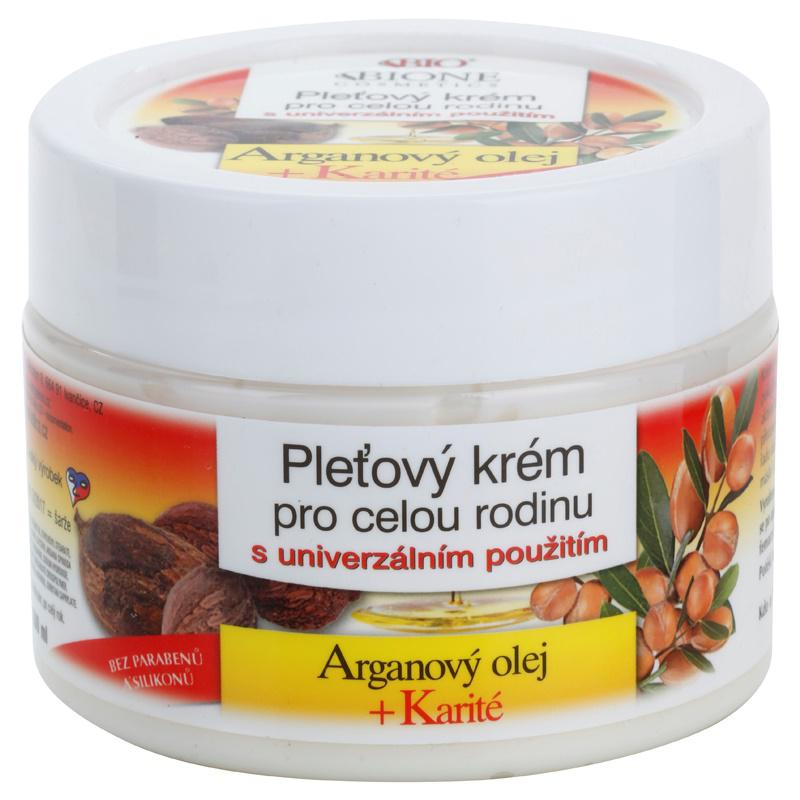 Bione Cosmetics Argan Oil + Karité pleťový krém pre celú rodinu 
