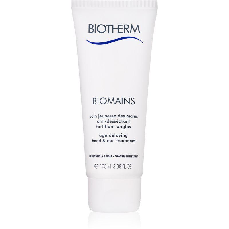 Biotherm Biomains hydratačný krém na ruky SPF 4 