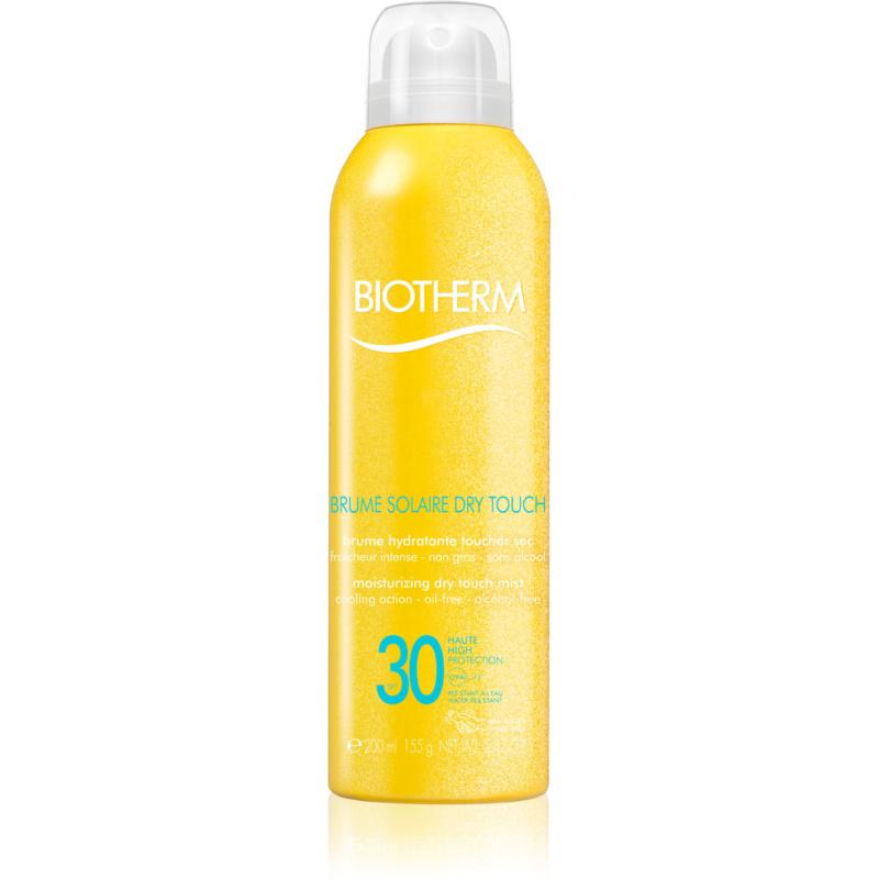 Biotherm Brume Solaire Dry Touch hydratačná hmla na opaľovanie so zmatňujúcim efektom SPF 30 vodeodolná 