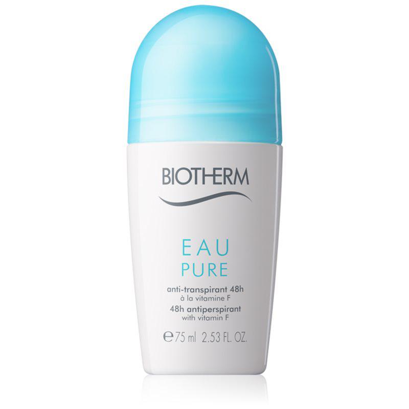 Biotherm Eau Pure antiperspirant roll-on so 48hodinovým účinkom 