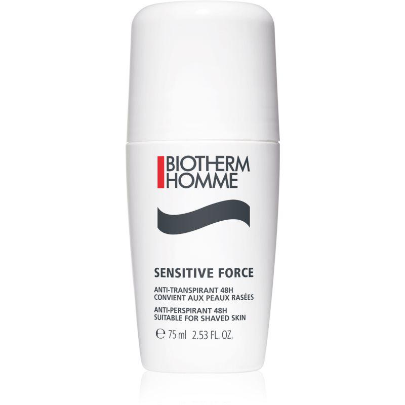 Biotherm Homme Sensitive Force antiperspirant roll-on pre veľmi citlivú pokožku 