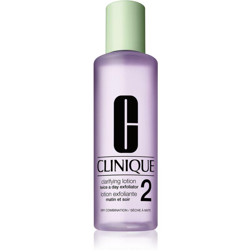 Clinique 3 Steps Clarifying Lotion 2 tonikum pre suchú a zmiešanú pleť 