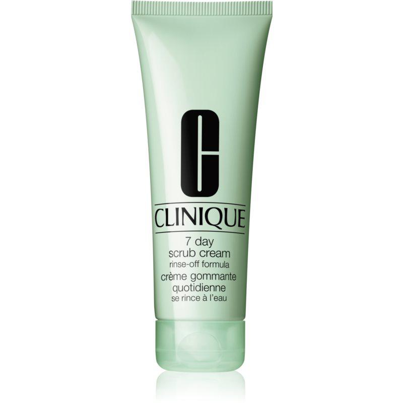 Clinique 7 Day Scrub Cream Rinse-Off Formula čistiaci peeling na každodenné použitie 