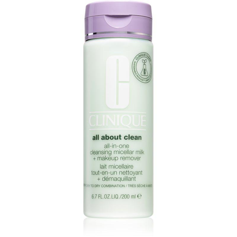 Clinique All About Clean All-in-One Cleansing Micellar Milk + Makeup Remover jemné čistiace mlieko pre suchú až veľmi suchú pleť 