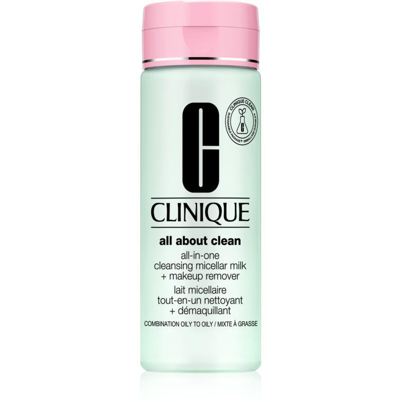 Clinique All About Clean All-in-One Cleansing Micellar Milk + Makeup Remover jemné čistiace mlieko pre zmiešanú až mastnú pokožku 