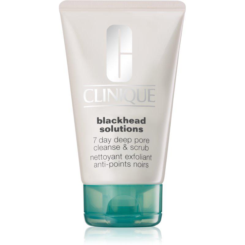 Clinique Blackhead Solutions 7 Day Deep Pore Cleanse & Scrub čistiaci pleťový peeling proti čiernym bodkám 