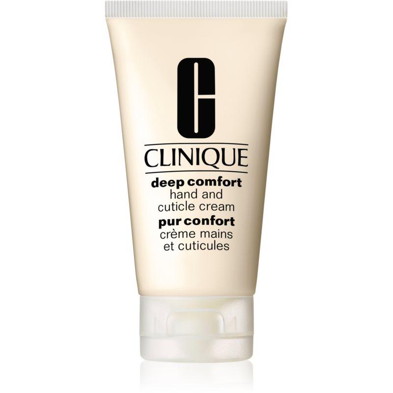 Clinique Deep Comfort™ Hand and Cuticle Cream hĺbkovo hydratačný krém na ruky, nechty a nechtovú kožičku 