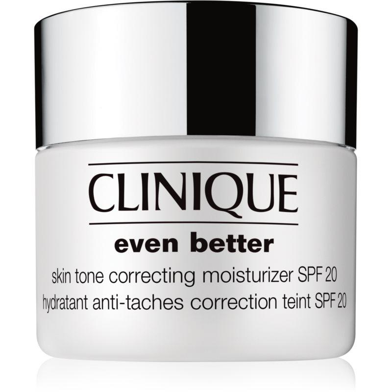Clinique Even Better™ Skin Tone Correcting Moisturizer SPF 20 denný hydratačný krém proti pigmentovým škvrnám 