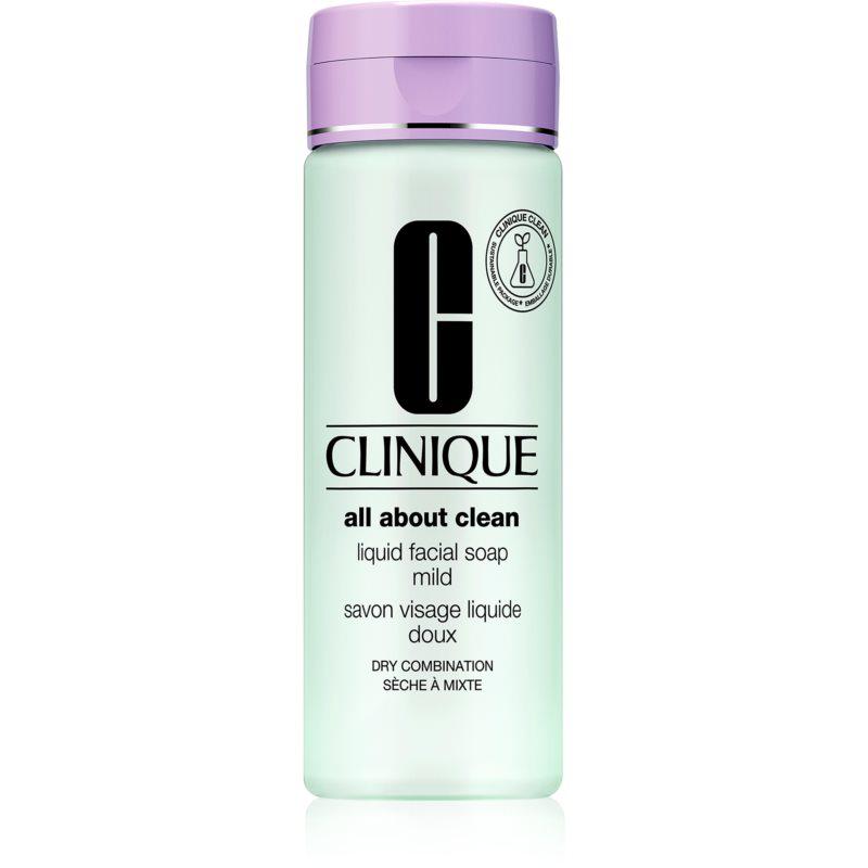 Clinique Liquid Facial Soap tekuté mydlo pre suchú a zmiešanú pleť 