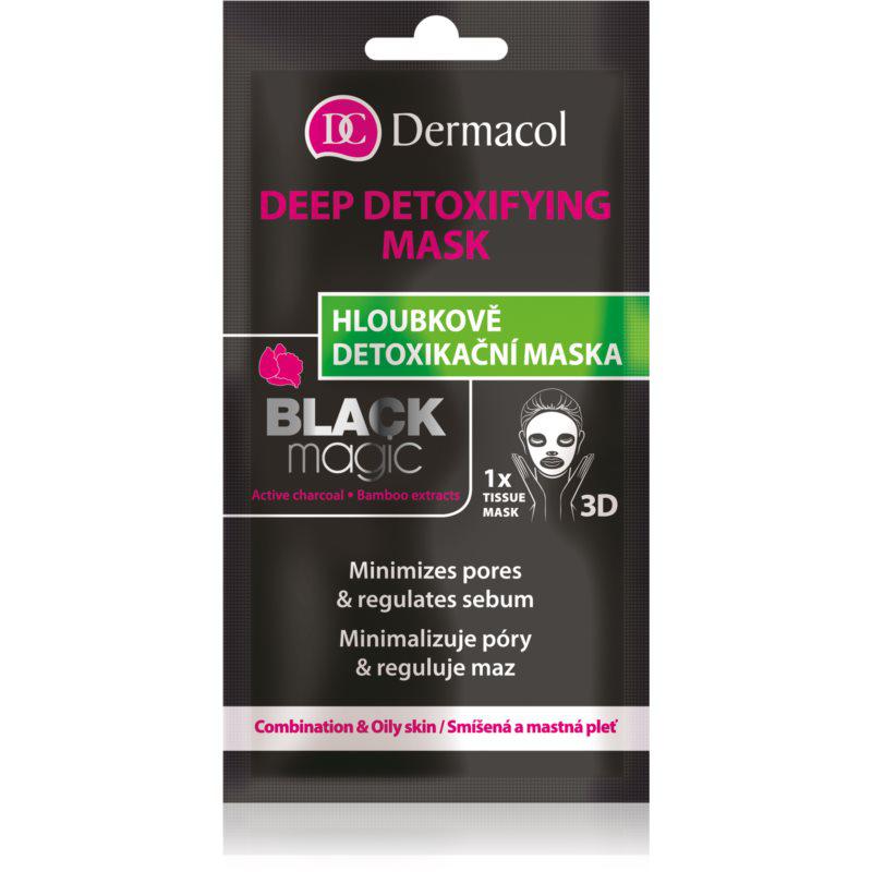 Dermacol Black Magic detoxikačná plátenná maska 