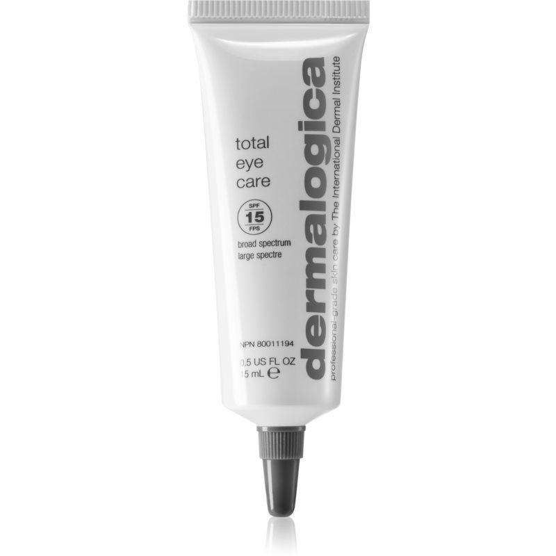 Dermalogica Total Eye Care rozjasňujúci očný krém proti kruhom pod očami SPF 15 