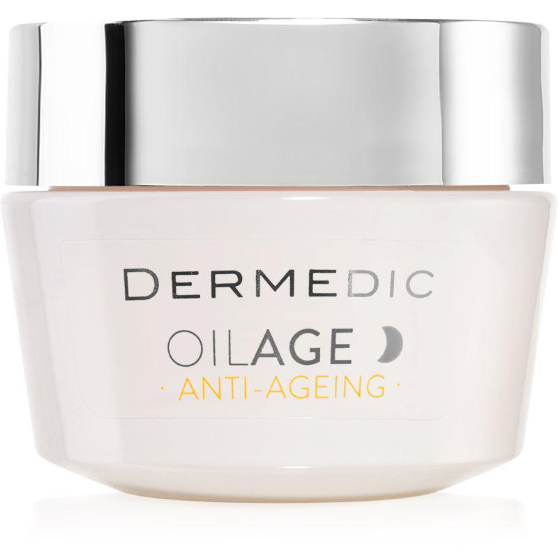 Dermedic Oilage Anti-Ageing regeneračný nočný krém pre obnovu hutnosti pleti 