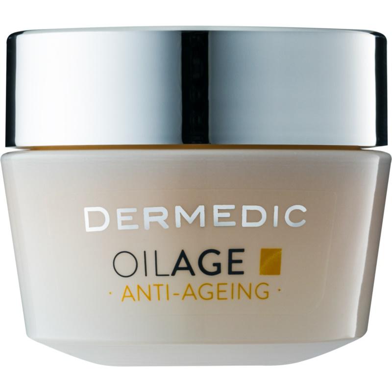 Dermedic Oilage Anti-Ageing vyživujúci denný krém pre obnovu hutnosti pleti 