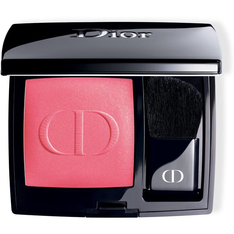 DIOR Rouge Blush kompaktná lícenka so štetcom a zrkadielkom