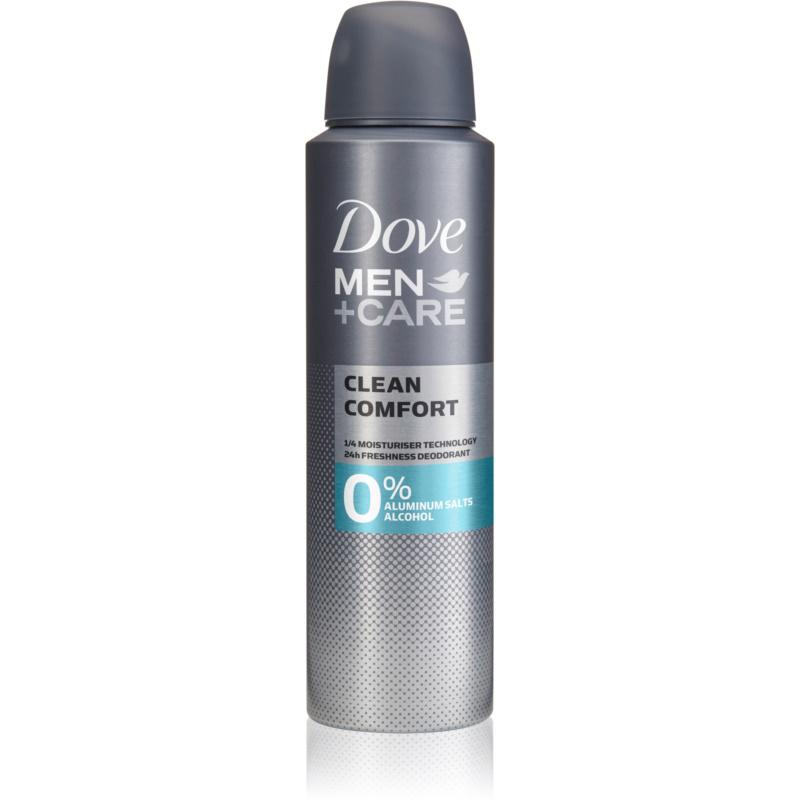 Dove Men+Care Clean Comfort dezodorant bez alkoholu a obsahu hliníka 24h 