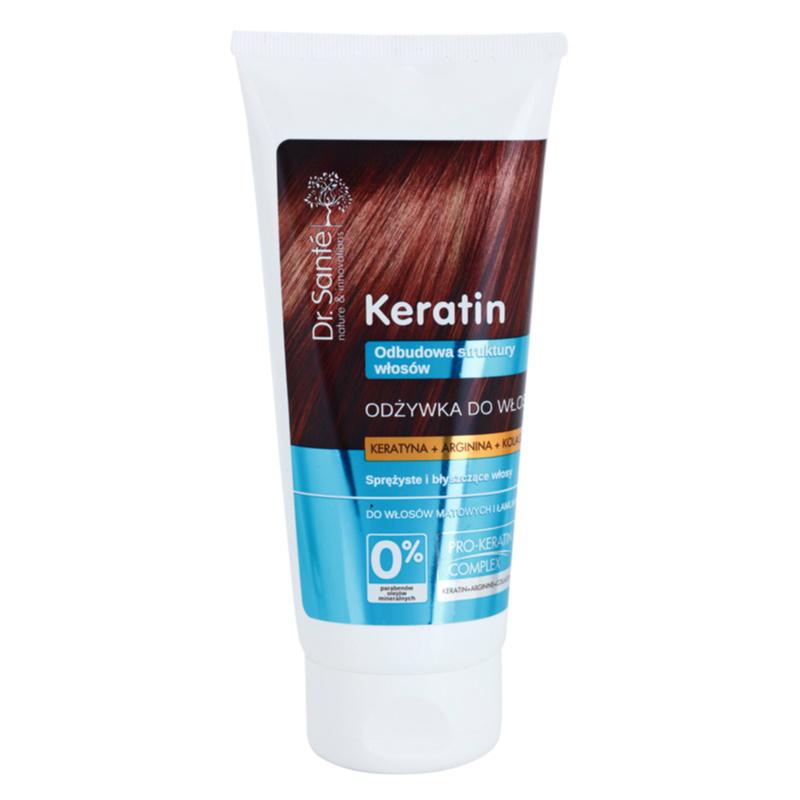 Dr. Santé Keratin regeneračný kondicionér pre krehké vlasy bez lesku 