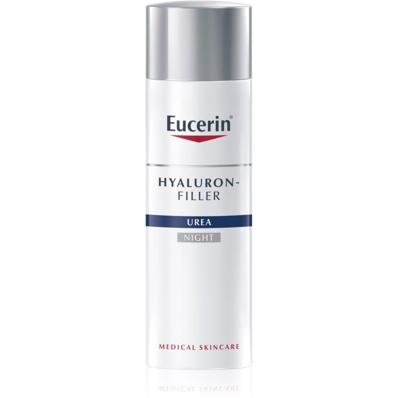 Eucerin Hyaluron-Filler Urea nočný protivráskový krém pre veľmi suchú pleť 