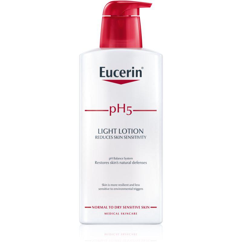 Eucerin pH5 ľahké telové mlieko pre suchú a citlivú pokožku 