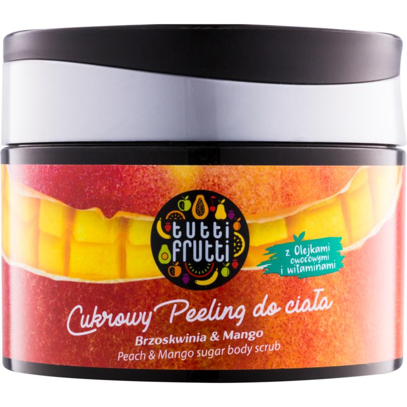 Farmona Tutti Frutti Peach & Mango cukrový telový peeling 