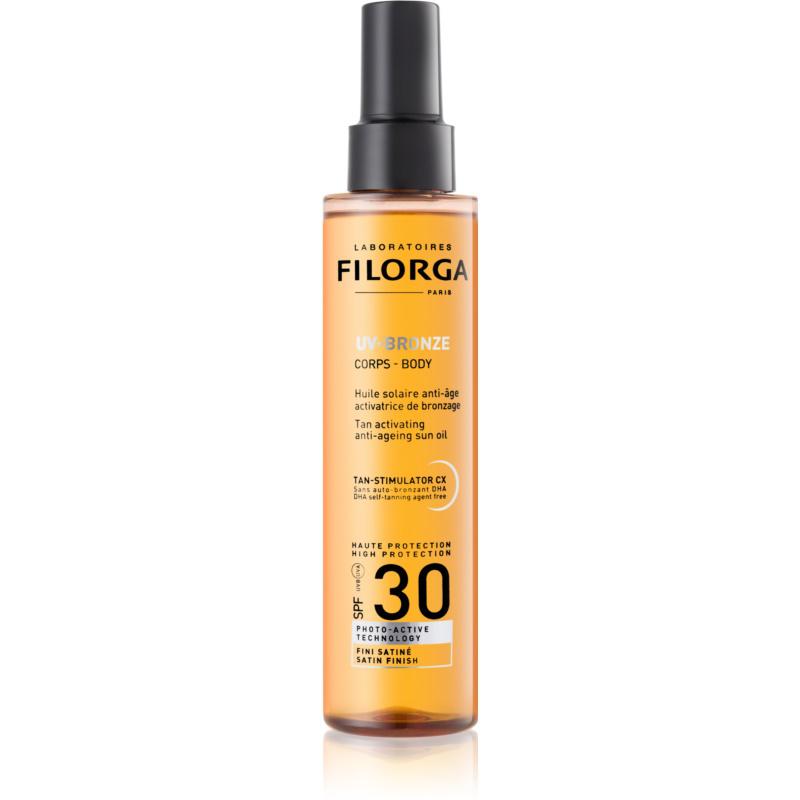 Filorga UV-Bronze ochranný olej pre podporu opálenia SPF 30 