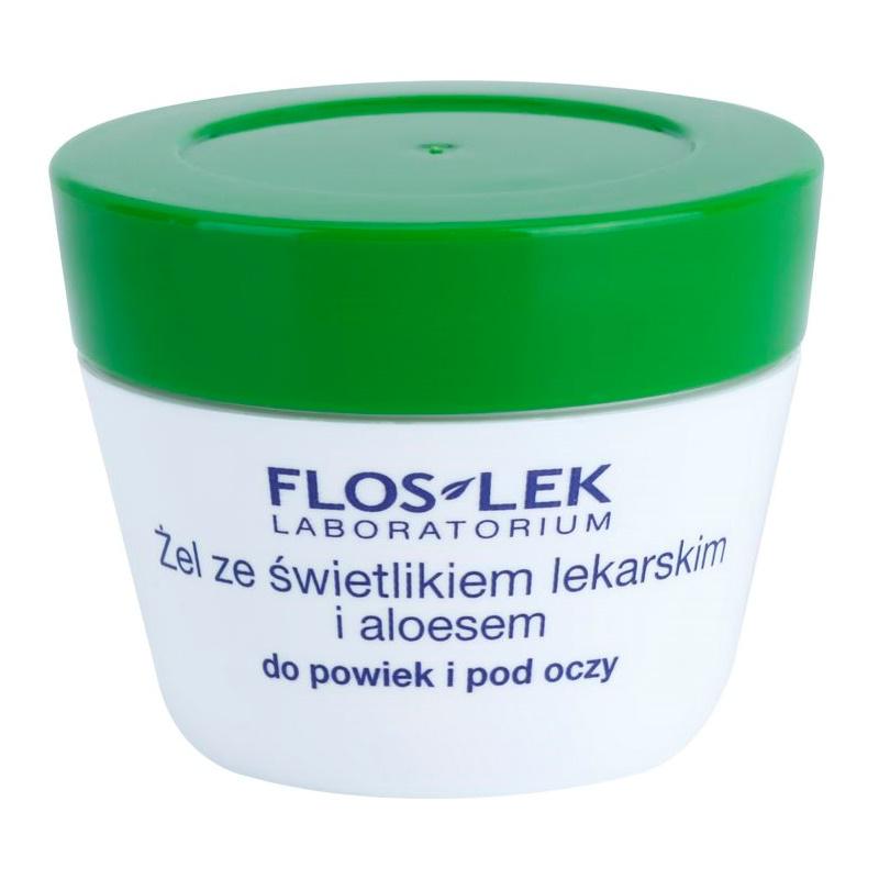FlosLek Laboratorium Eye Care gél na očné okolie s očiankou a aloe vera 