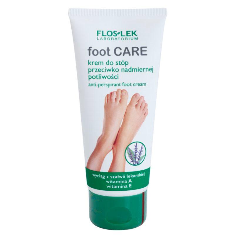 FlosLek Laboratorium Foot Care krém na nohy proti nadmernému poteniu 